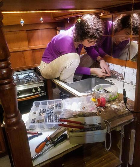 Yeşim Büber teknesinden yeni bir paylaşım yaptı