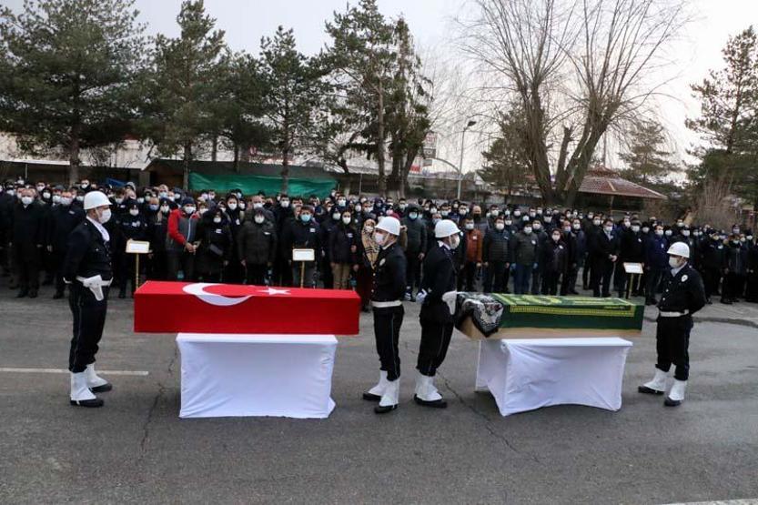 Polis memuru ve öğretmen eşine son veda: Ölüm nedenleri belli oldu