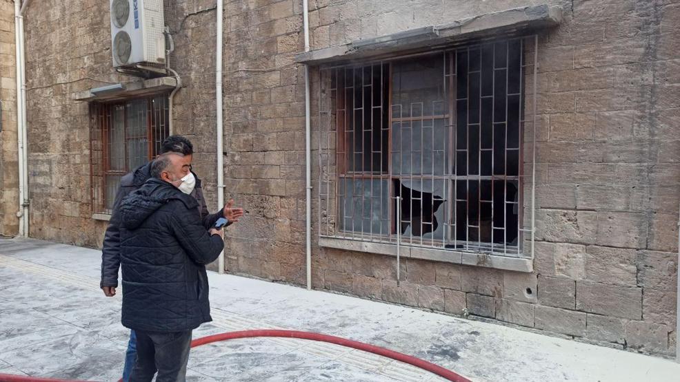 Mersin Büyükşehir Belediyesi’nde yangın
