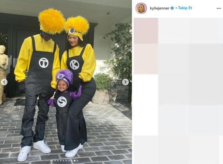 Kylie Jennerın kızı Stormi üç yaşına bastı Evde gösterişli bir parti verdi