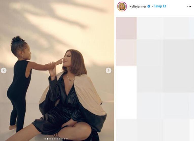 Kylie Jennerın kızı Stormi üç yaşına bastı Evde gösterişli bir parti verdi