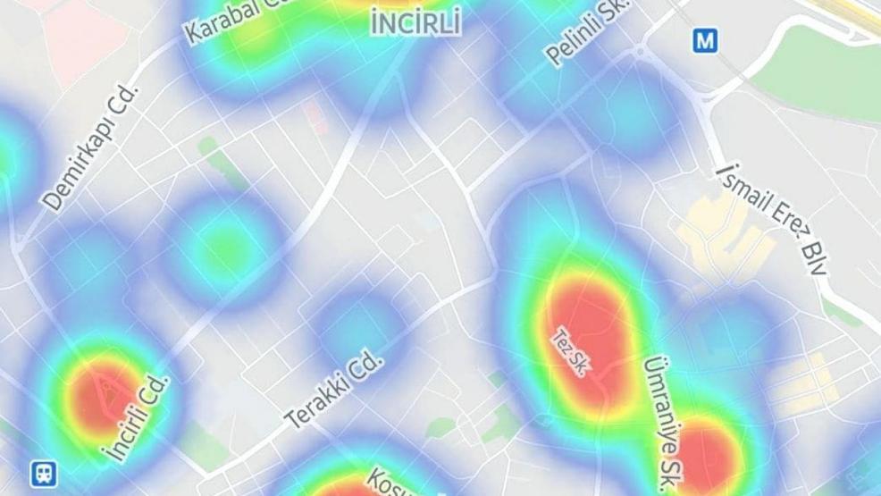 SON DAKİKA: İstanbulun ilçe ilçe koronavirüs haritası