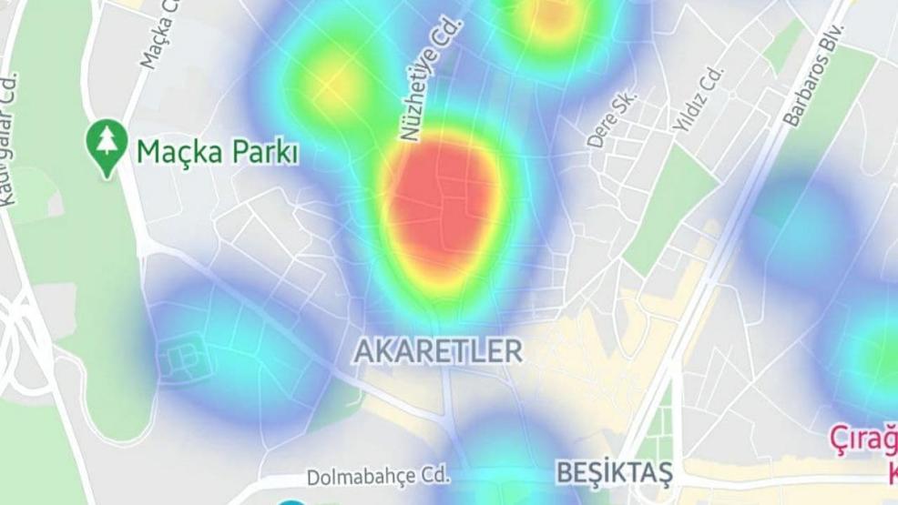 SON DAKİKA: İstanbulun ilçe ilçe koronavirüs haritası
