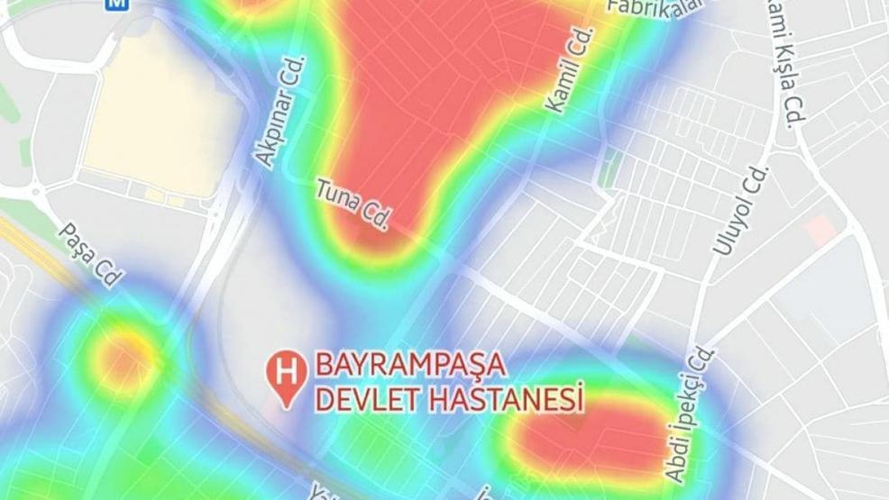SON DAKİKA: İstanbulun ilçe ilçe koronavirüs haritası