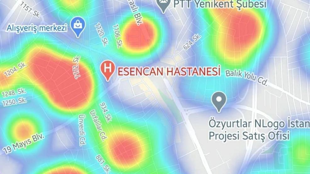 SON DAKİKA: İstanbulun ilçe ilçe koronavirüs haritası