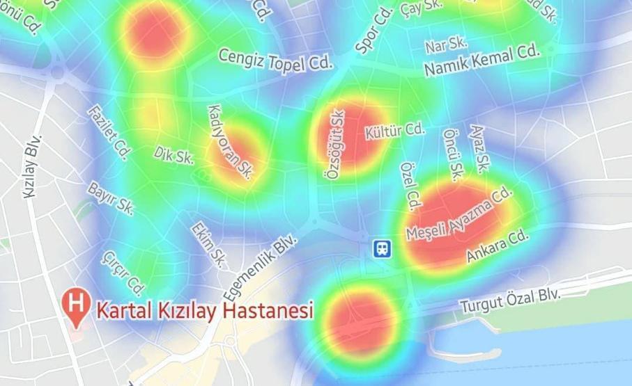 SON DAKİKA: İstanbulun ilçe ilçe koronavirüs haritası