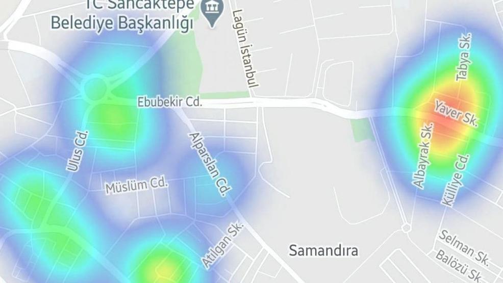 SON DAKİKA: İstanbulun ilçe ilçe koronavirüs haritası