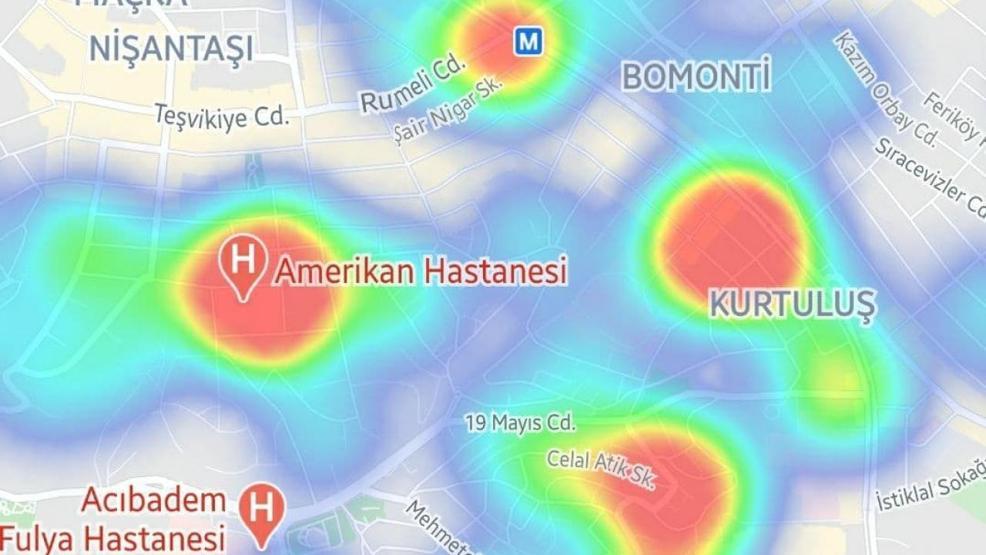SON DAKİKA: İstanbulun ilçe ilçe koronavirüs haritası