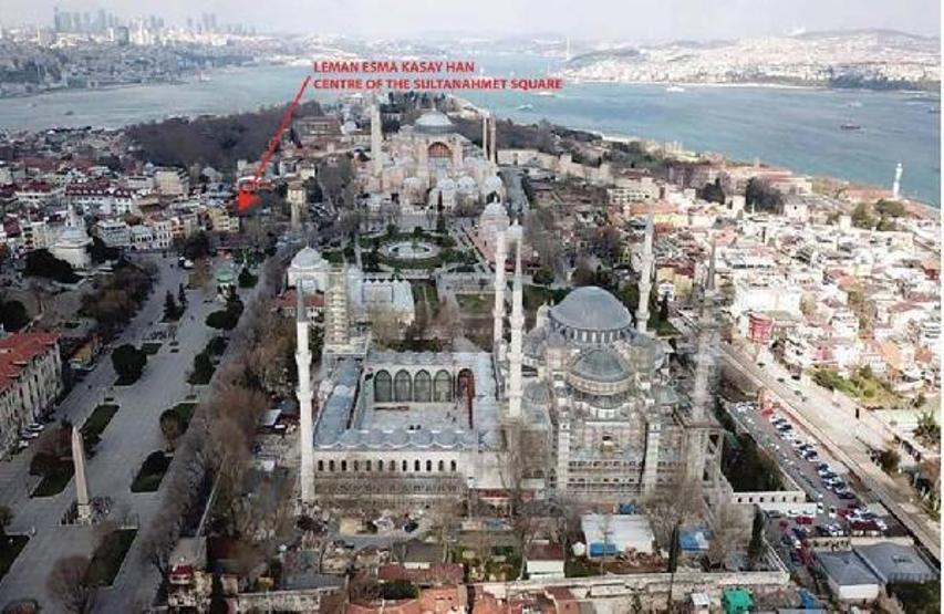 Sultanahmetteki tarihi han 120 milyon liraya satışa çıkarıldı