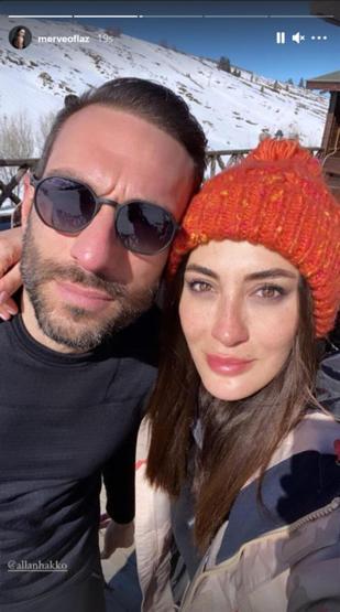 Merve Oflaz ve Allan Hakko birlikteliklerini sosyal medyadan ilan etti