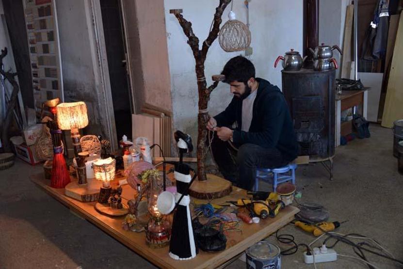 İş ararken kendi işini kurdu Hobi olarak başlamıştı, şimdi talebe yetişemiyor