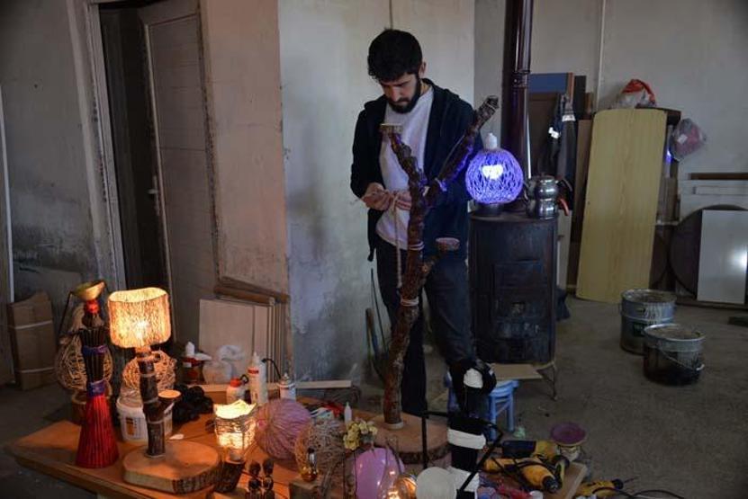 İş ararken kendi işini kurdu Hobi olarak başlamıştı, şimdi talebe yetişemiyor