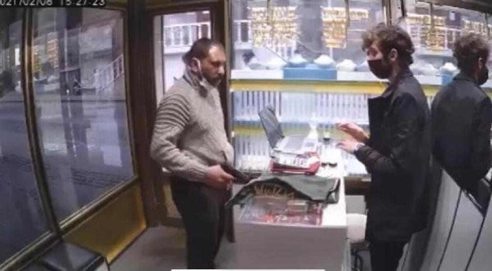 Hırsızın çaldığı altınlar imitasyon çıktı