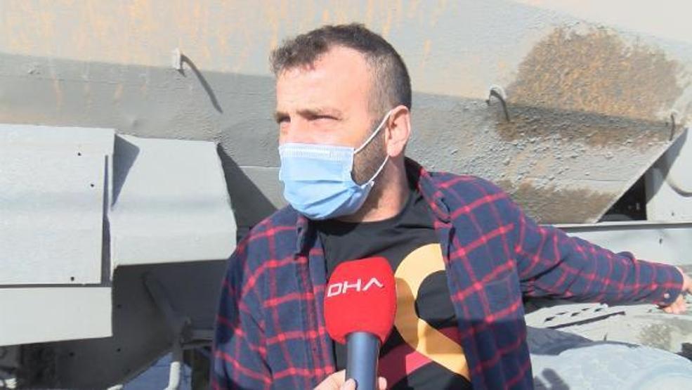 Hafriyat kamyonu denetiminden kaçmaya çalıştılar