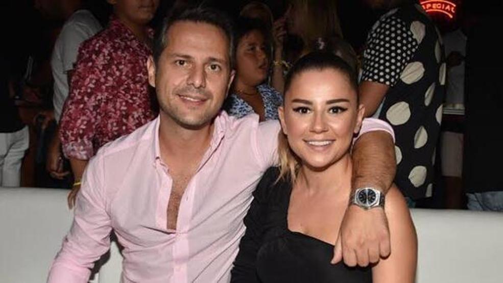 Merve Özbey birinci evlilik yıl dönümlerini kutladı