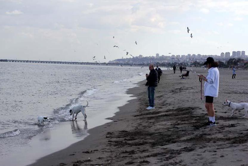 Şubat ayında güneşin tadını çıkardılar
