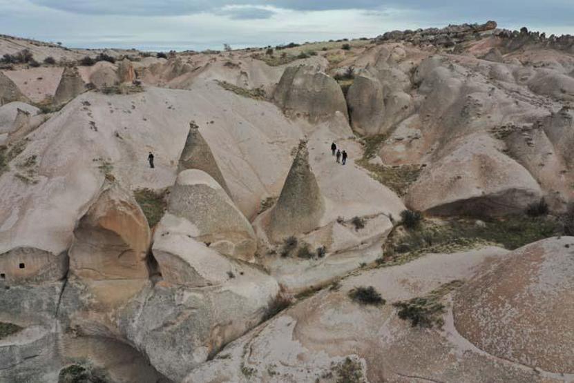 Kapadokyanın gizli hazinesi Çat Vadisi turistleri ağırlamak için gün sayıyor
