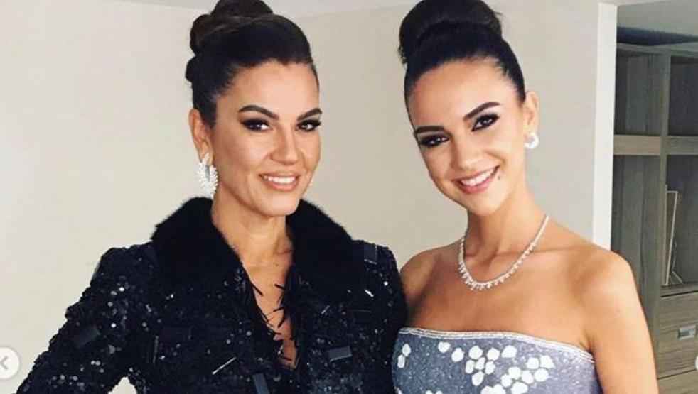 Özlem Kaymaz ve kızı Tara de Vries yoga dersine başladı