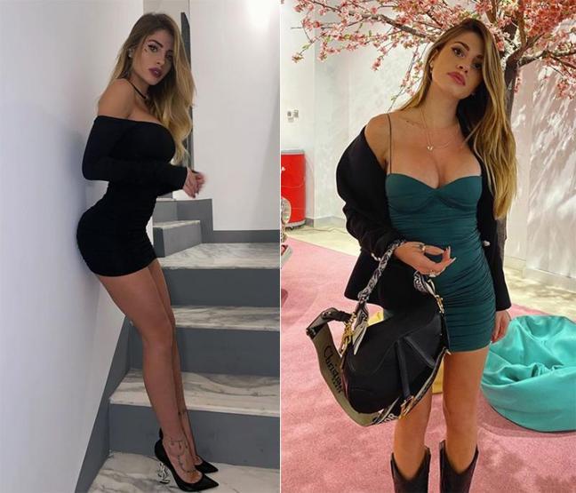 Neymarın peşinden koştuğu güzel Chiara Nasti