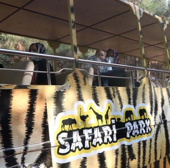 Türkiyenin ilk ve tek safari parkına yoğun ilgi