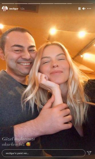 Seçil Gürden Serdar Ortaça romantik doğum günü kutlaması