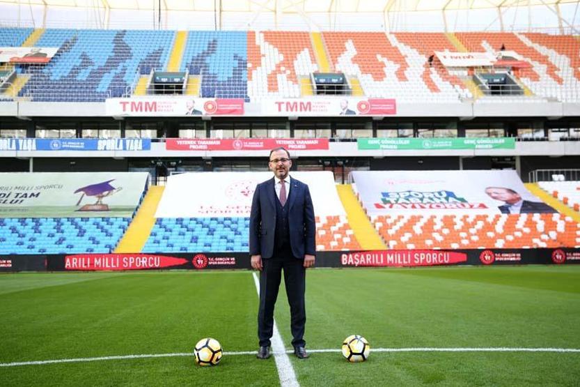 Yeni Adana Stadı açılıyor... Bakan Kasapoğlundan önemli açıklamalar