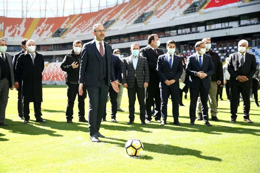 Yeni Adana Stadı açılıyor... Bakan Kasapoğlundan önemli açıklamalar