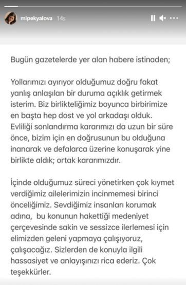 Melike İpek Yalova ile Altuğ Gültan boşanacağı öne sürüldü