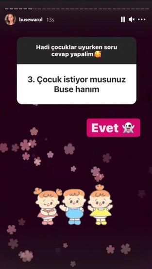 Buse Varoldan flaş üçüncü çocuk açıklaması
