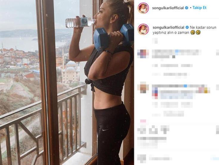 Eşin seni Songül Karlı ile aldatıyor iddiasına cevap verdi
