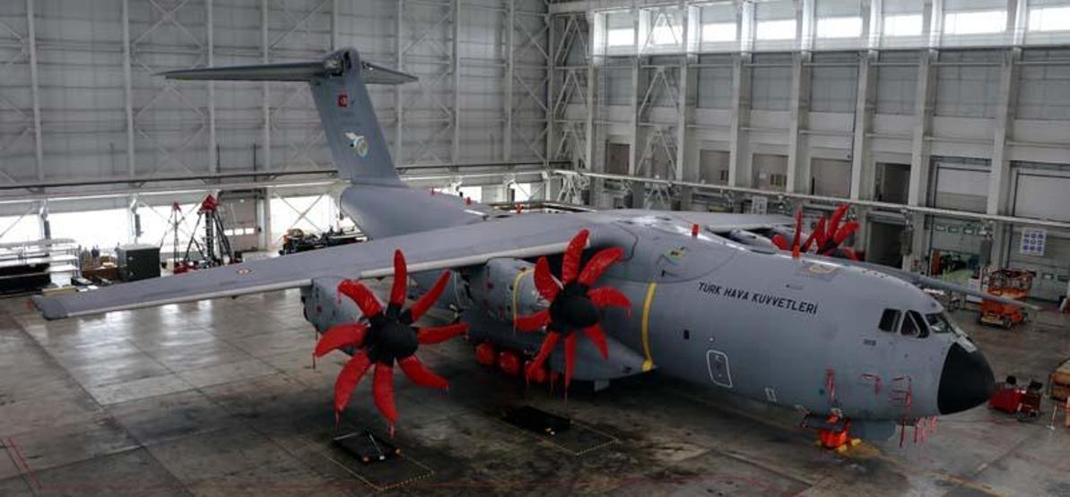 A400Mnin retrofit faaliyetleri İspanya ve Almanya dışında sadece Kayseride yapılıyor