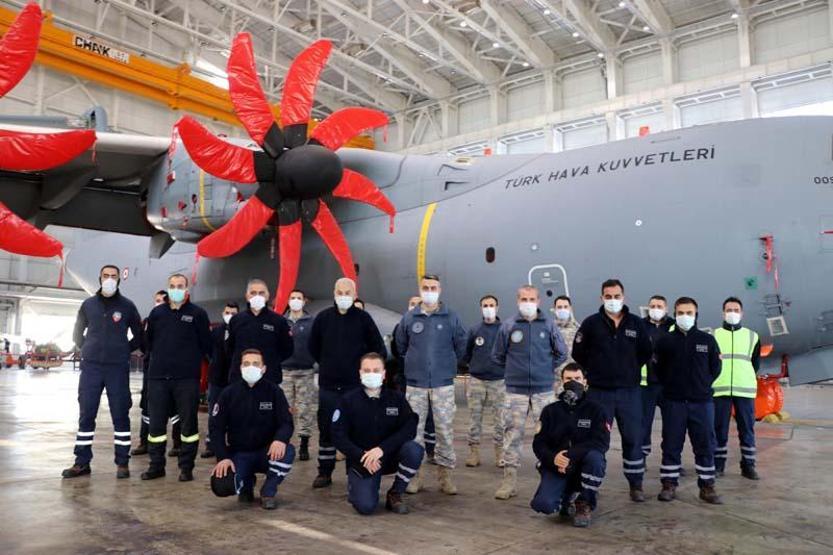 A400Mnin retrofit faaliyetleri İspanya ve Almanya dışında sadece Kayseride yapılıyor