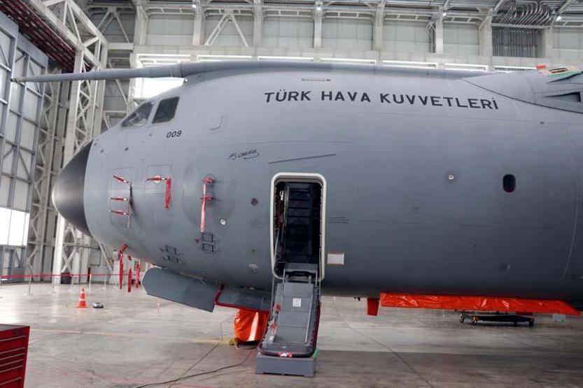 A400Mnin retrofit faaliyetleri İspanya ve Almanya dışında sadece Kayseride yapılıyor