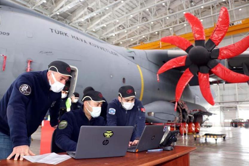 A400Mnin retrofit faaliyetleri İspanya ve Almanya dışında sadece Kayseride yapılıyor