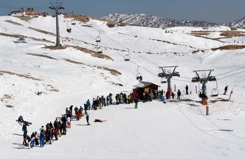 Davraz Kayak Merkezine 200 bin ziyaretçi