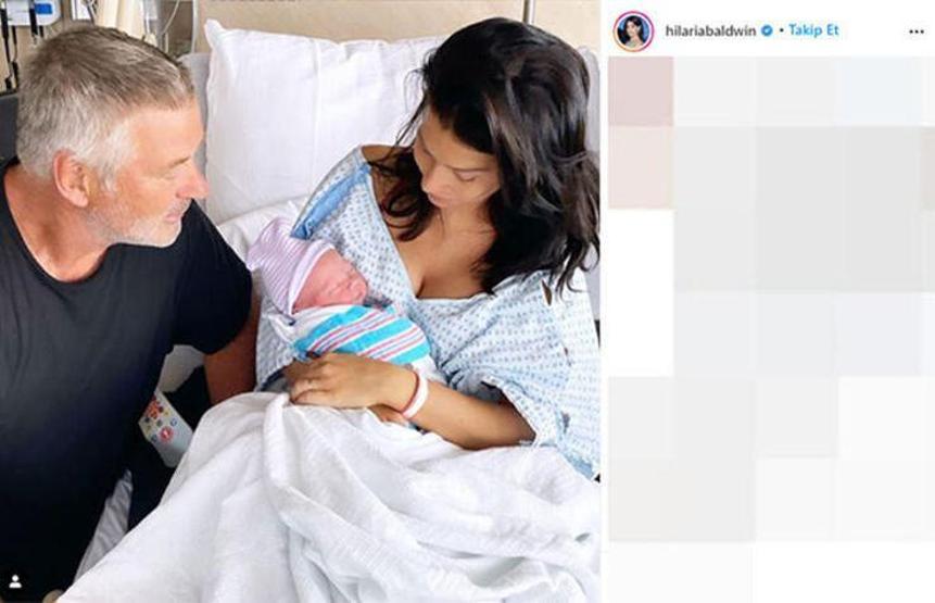 Alec- Hilaria Baldwin çiftinin altıncı çocuğu dünyaya geldi