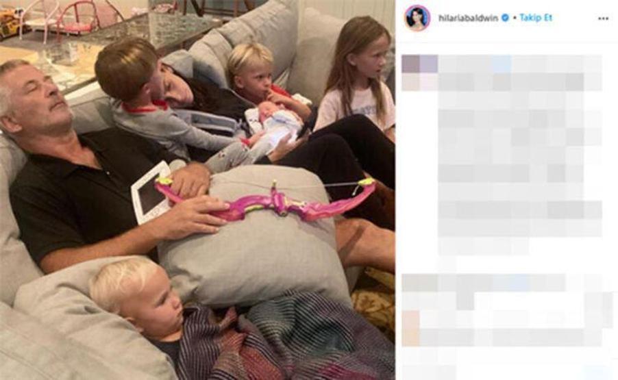 Alec- Hilaria Baldwin çiftinin altıncı çocuğu dünyaya geldi