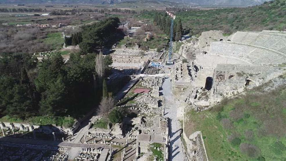 Efes Antik Kenti, pandemi döneminde de güvenli turizmin adresi oldu