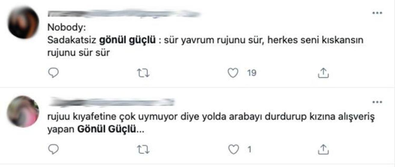 Sadakatsize Gönül Güçlü damga vurdu Sosyal medyada olay oldu