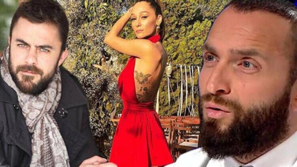 Eren Hacısalihoğlu ve Sezer Çakır gazetecileri fark edince mekana geri girdi