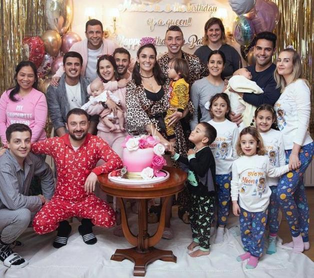 Musleranın eşi Patricia Calleronun doğum günü böyle kutlandı