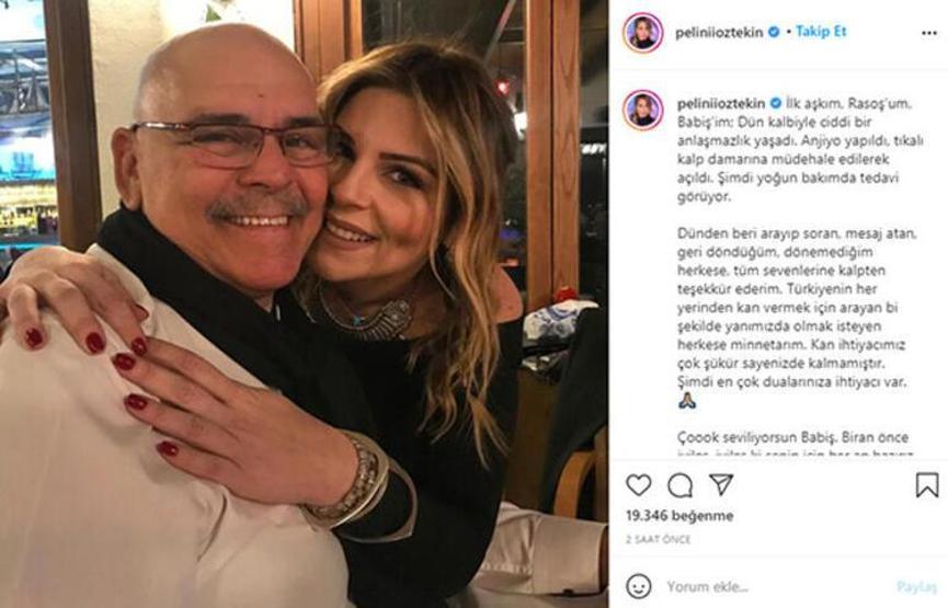 Rasim Öztekinin hayati tehlikesi var Pelin Öztekinin hali yürek burktu