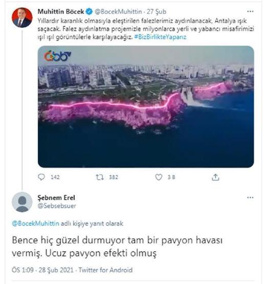 Bilim insanlarından falezleri ışıklandırma projesine tepki