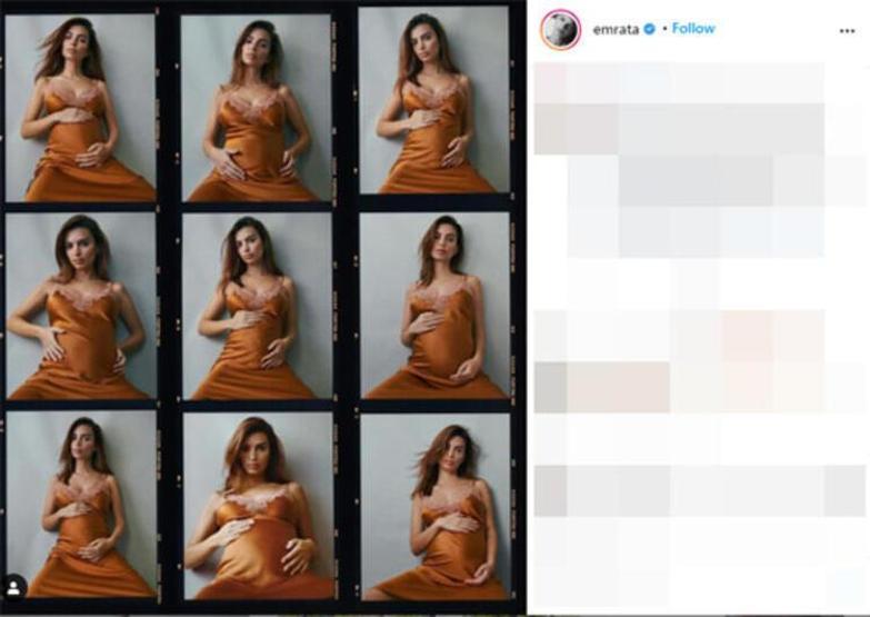 Emily Ratajkowski bebeğini dünyaya getirdi