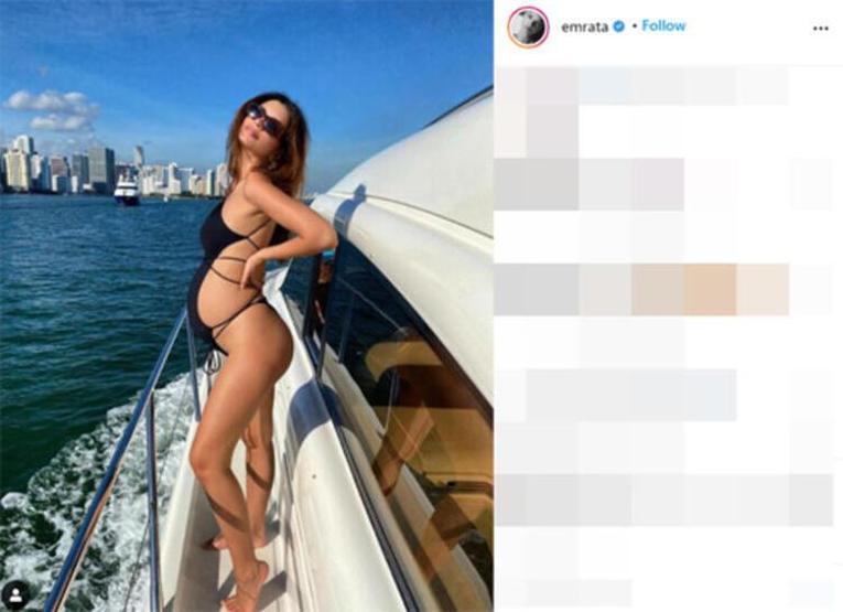 Emily Ratajkowski bebeğini dünyaya getirdi
