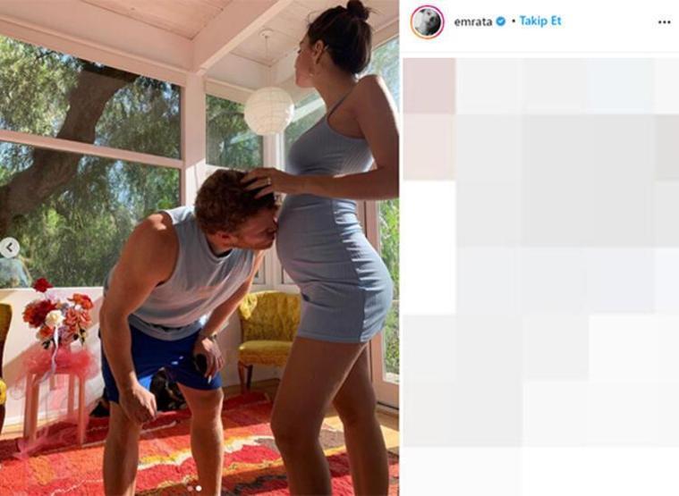 Emily Ratajkowski bebeğini dünyaya getirdi