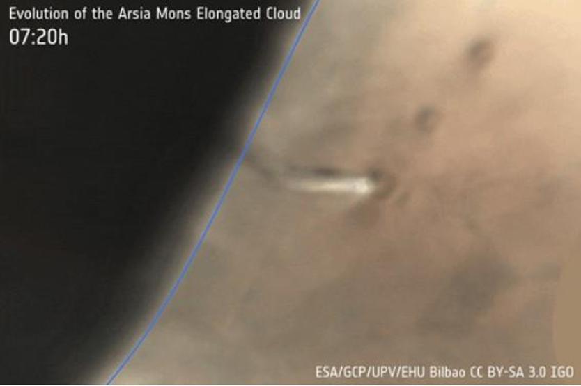 Mars’ta beliren gizemli bulutun sırrı çözüldü