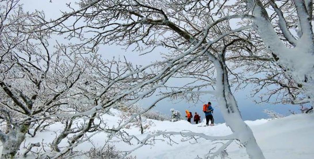 Kazdağları kıştan bahara geçiyor