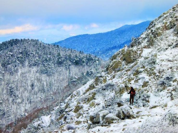 Kazdağları kıştan bahara geçiyor