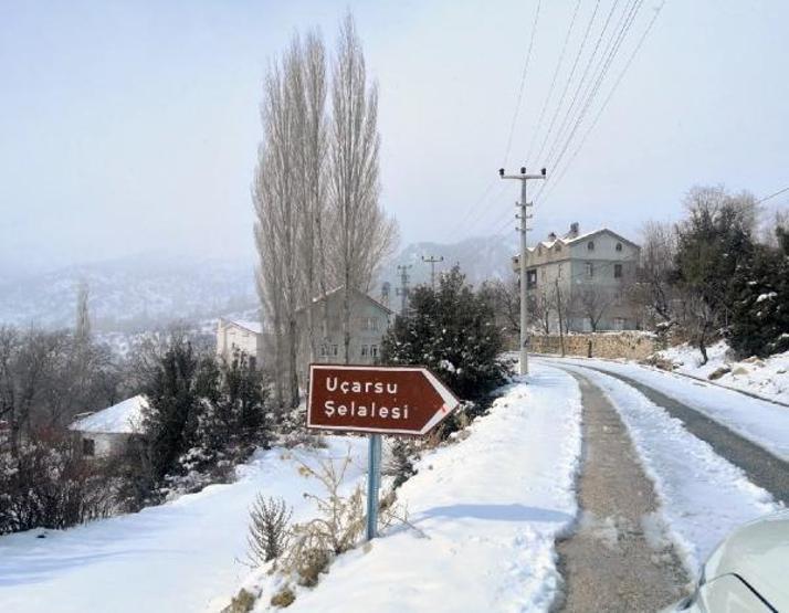 Antalyanın yüksek kesimlerinde kar etkili oldu